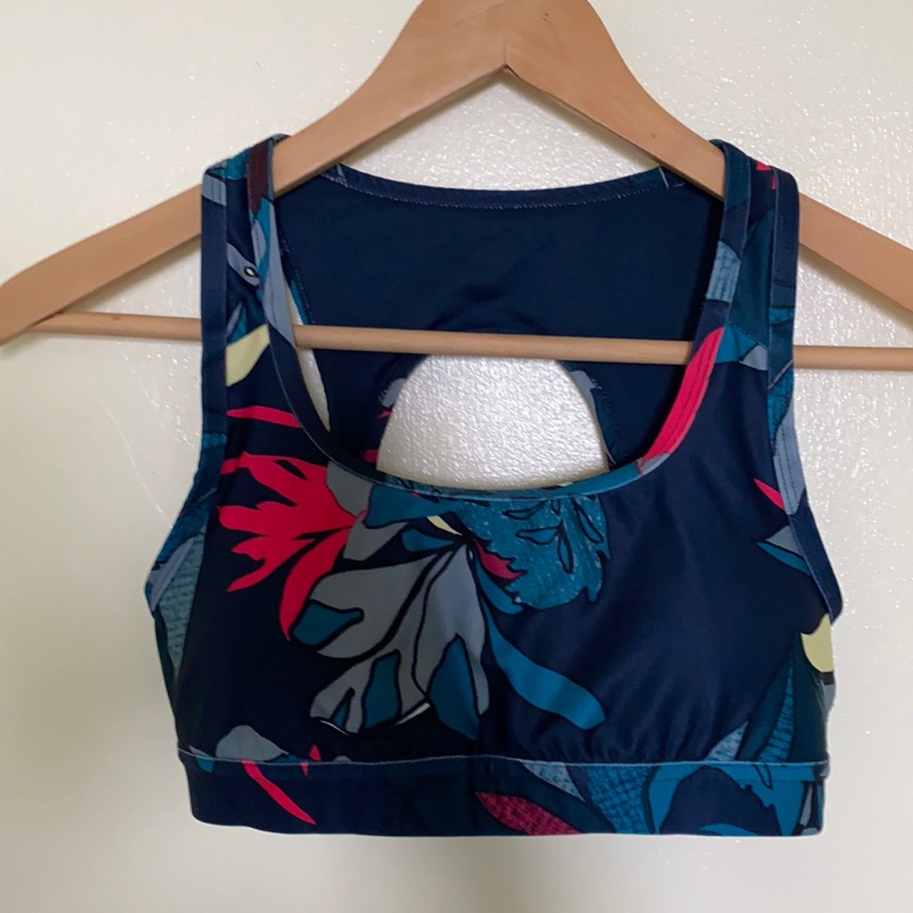 Joy Lab Tropical Print Sports Bra XS
